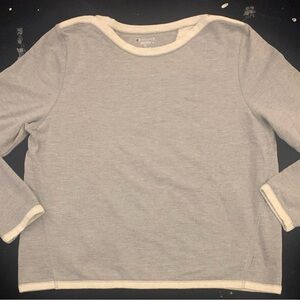 CHAMPION Cotton/Poly Cowl Neck Sweatshirt